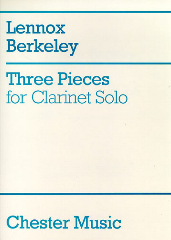 3 pieces for clarinet solo    