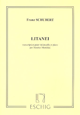 Litanei für Violoncello&nbsp;&nbsp;und Klavier&nbsp;&nbsp;