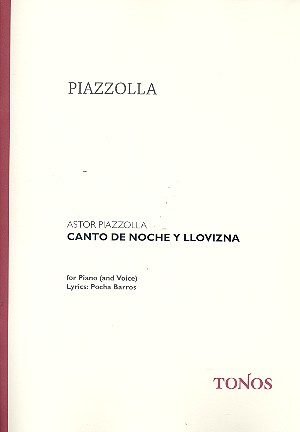 Canto de noche y de Llovizna&nbsp;&nbsp;for piano&nbsp;&nbsp;