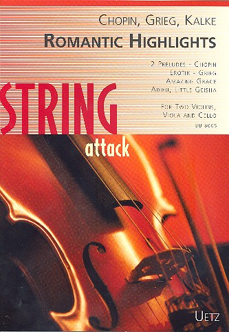 Romantic Highlights&nbsp;&nbsp;for string quartet&nbsp;&nbsp;Score and parts