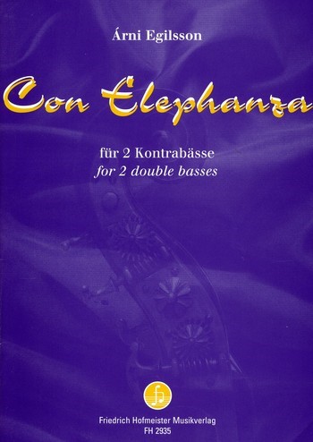 Con Elephanza für 2 Kontrabässe    