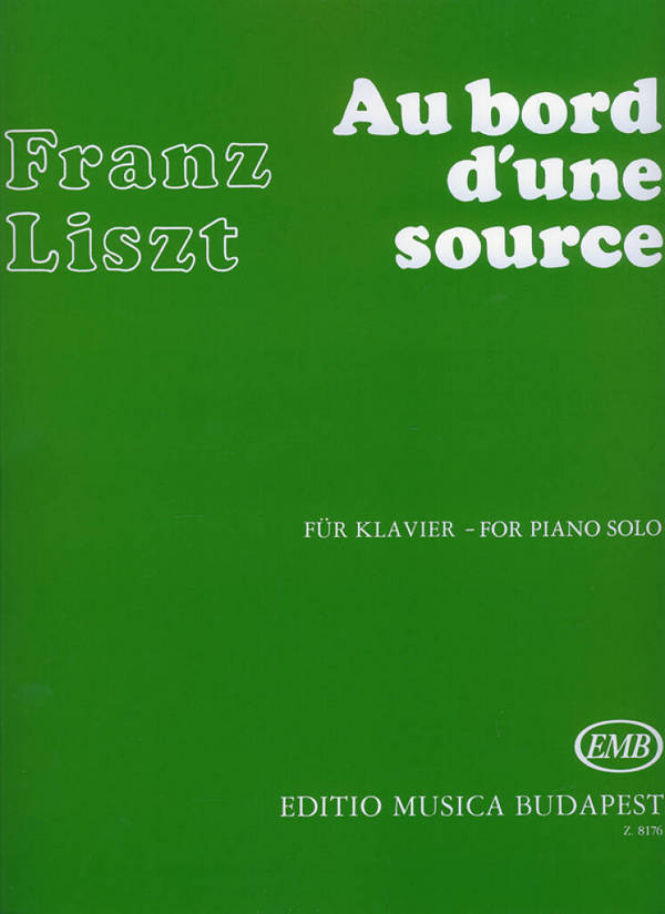 Au bord d'une source  for piano solo  