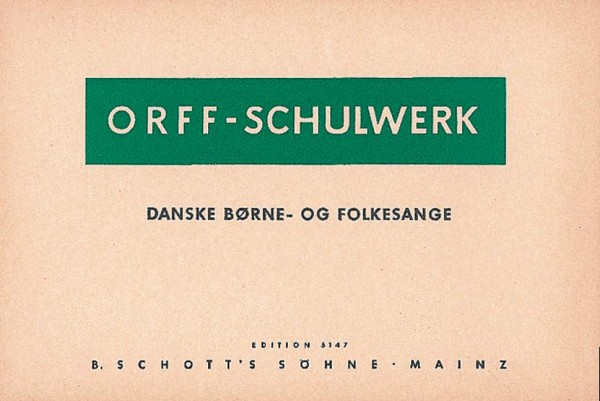 Danske Borne&nbsp;&nbsp;für Singstimme und Orff-Instrumente&nbsp;&nbsp;