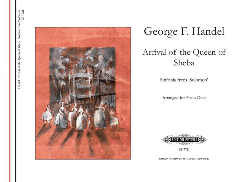 Arrival of the Queen of Sheba&nbsp;&nbsp;for piano 4 hands&nbsp;&nbsp;