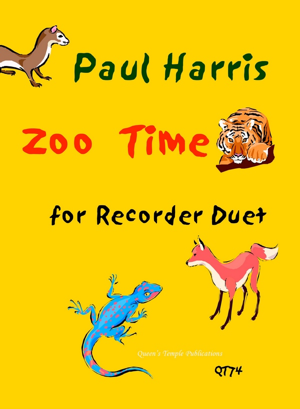 Zoo Time&nbsp;&nbsp;for 2 recorders&nbsp;&nbsp;score