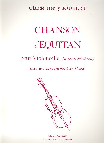 Chanson d'equitan pour  violoncelle et piano  niveau debutants