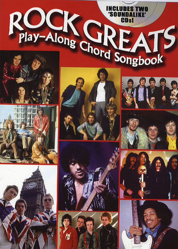 Rock greats (+2 CDs): playalong chord book&nbsp;&nbsp;&nbsp;&nbsp;