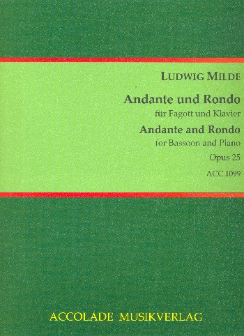Andante und Rondo op.25  für Fagott und Klavier  