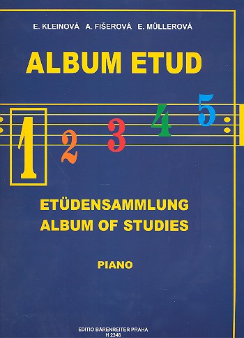 Album der Etüden Band 1&nbsp;&nbsp;für Klavier&nbsp;&nbsp;