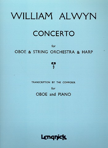 Concerto for Oboe and orchestra  for oboe and piano  