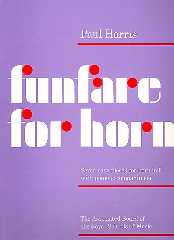 Fanfare for horn &nbsp;&nbsp;für Horn und Klavier&nbsp;&nbsp;