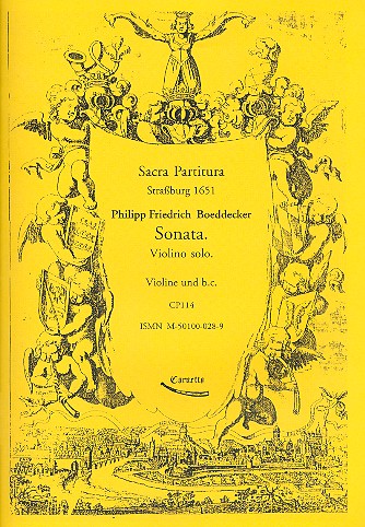 Sonata   für Violine solo (oder mit Bc)  