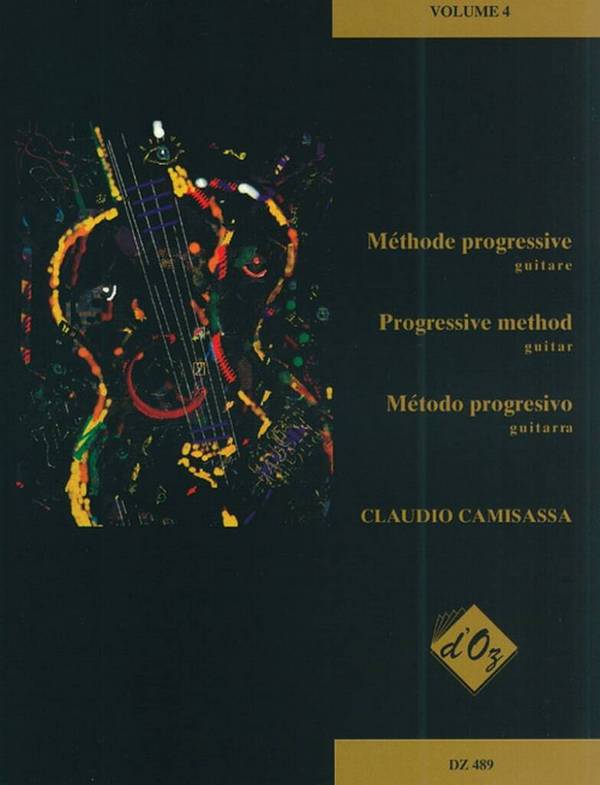 Méthode progressive vol.4&nbsp;&nbsp;pour guitare&nbsp;&nbsp;