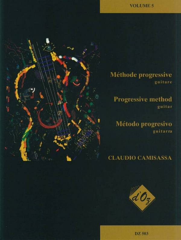 Methode progressive vol.5&nbsp;&nbsp;for guitar&nbsp;&nbsp;