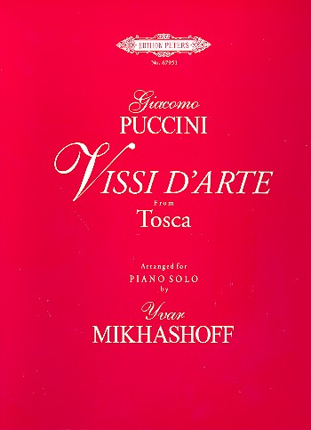 Vissi d'arte &nbsp;&nbsp;for piano&nbsp;&nbsp;