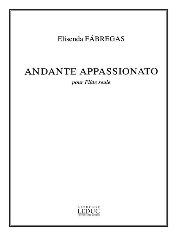 Andante appassionato pour  flute seule (1996)  