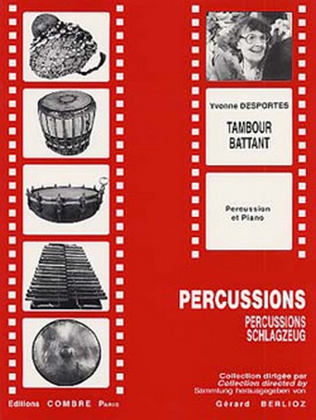 Tambour battant pour&nbsp;&nbsp;percussion et piano&nbsp;&nbsp;Berlioz, Gérard, ed