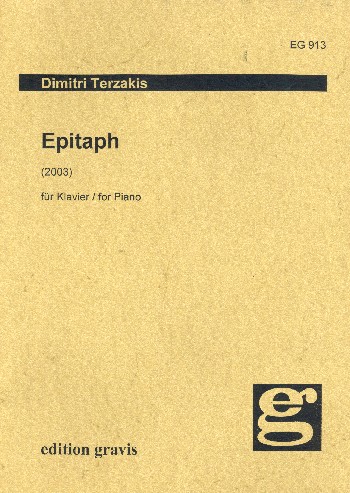 Epitaph  für Klavier  