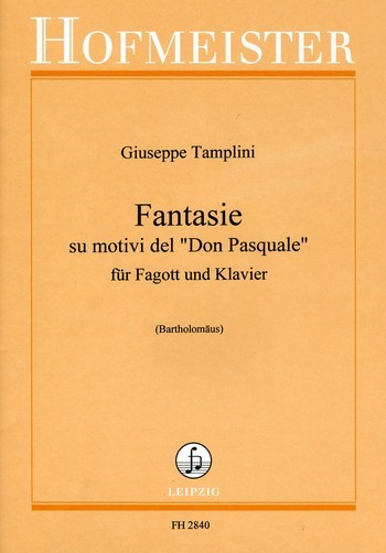 Fantasie su motivi del  Don Pasquale für Fagott und  Klavier