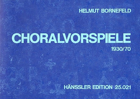 Choralvorspiele Band 3 (1930/70)  für Orgel  