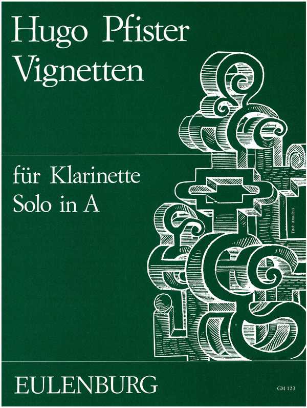 Vignetten  für Klarinette in A solo  
