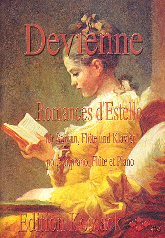 Romances d'Estelle für  Sopran, Flöte und Klavier  