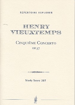 Konzert Nr.5 op.37  für Violine und Orchester  Studienpartitur