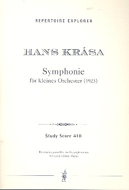 Sinfonie für kleines Orchester  Studienpartitur  