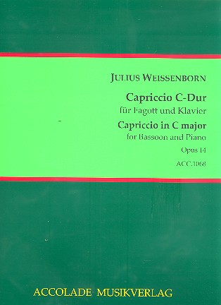Capriccio op.14 für Fagott und Klavier    