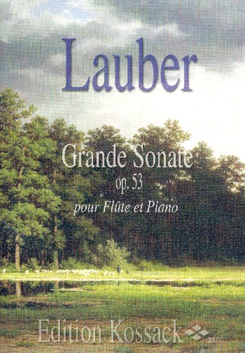 Grande sonate op.53  für Flöte und Klavier  