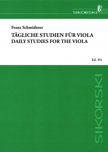 Tägliche Studien für Bratsche&nbsp;&nbsp;&nbsp;&nbsp;