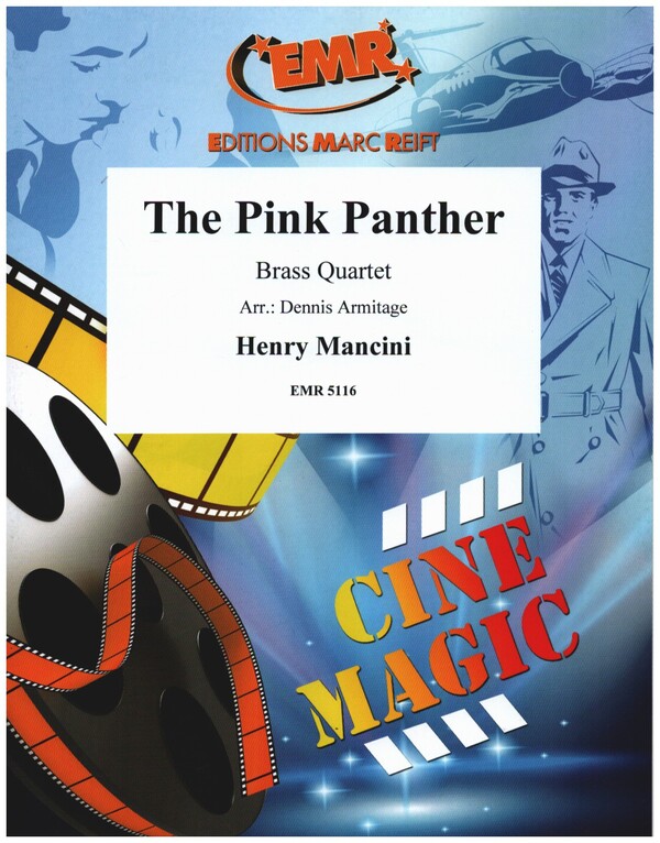 The Pink Panther   für 4 Blechbläser  Partitur und Stimmen