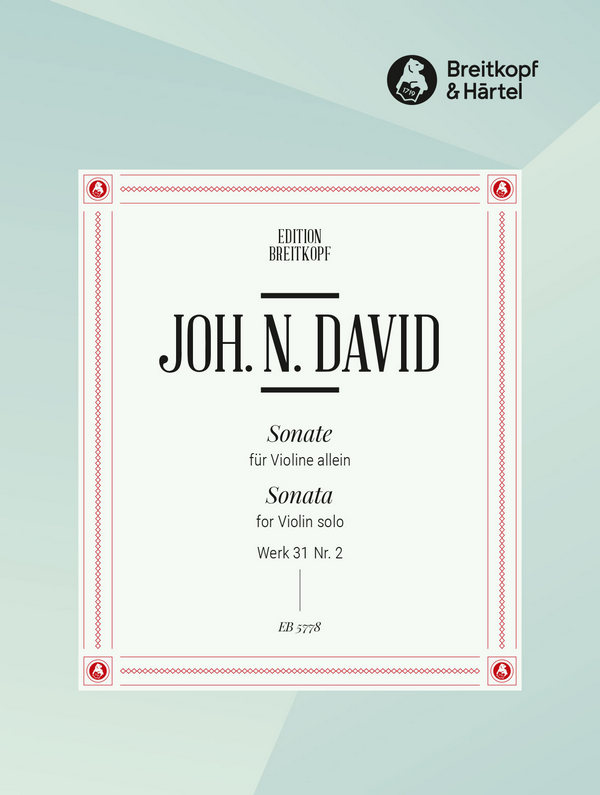 Sonate WK31 Nr.2&nbsp;&nbsp;für Violine&nbsp;&nbsp;