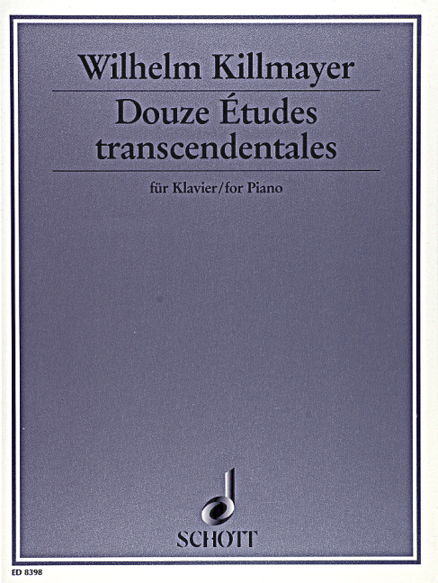 12 études transcendales  für Klavier  
