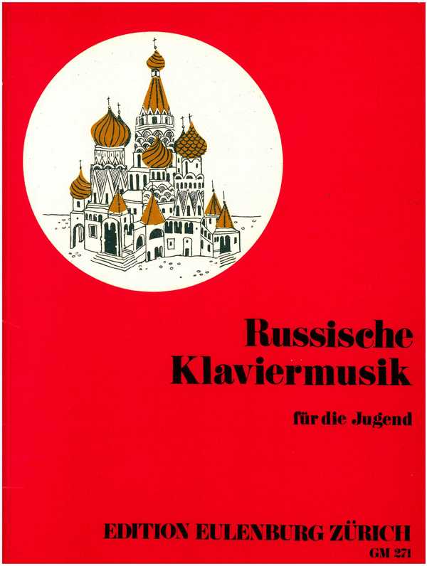 Russische Klaviermusik für die Jugend&nbsp;&nbsp;für Klavier&nbsp;&nbsp;