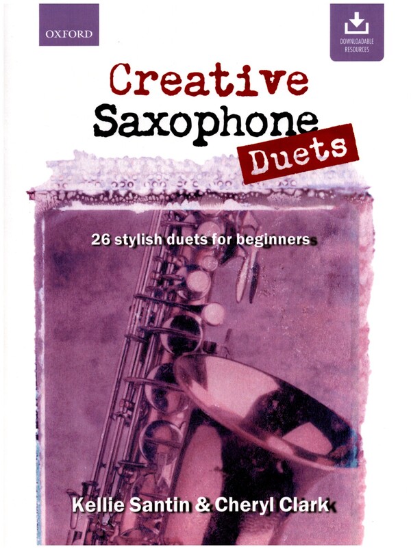 Creative Saxophone Duets (+Download)&nbsp;&nbsp;for saxophone&nbsp;&nbsp;