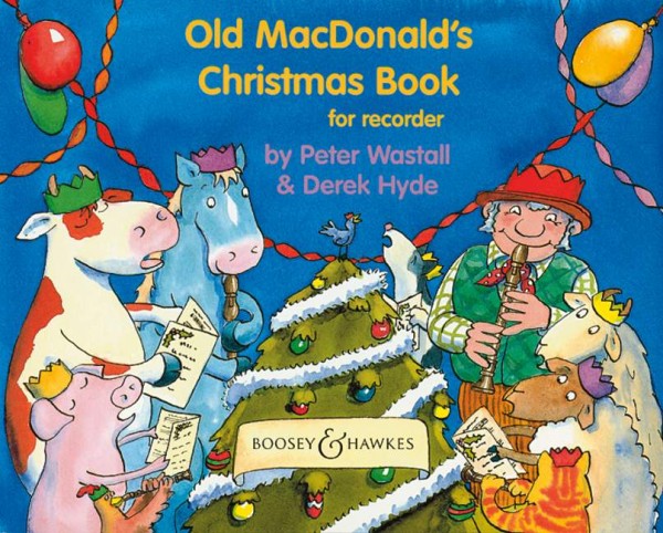 Old MacDonalds Christmas book&nbsp;&nbsp;for recorder&nbsp;&nbsp;