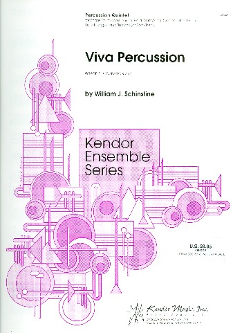 Viva Percussion for 5 percussionists  score and parts  