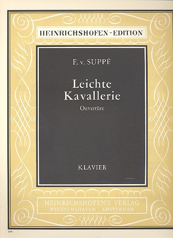 Leichte Kavallerie Ouvertüre  für Klavier  