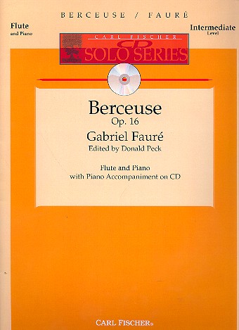 Berceuse op.16 (+mp3-audio)&nbsp;&nbsp;for flute and piano&nbsp;&nbsp;