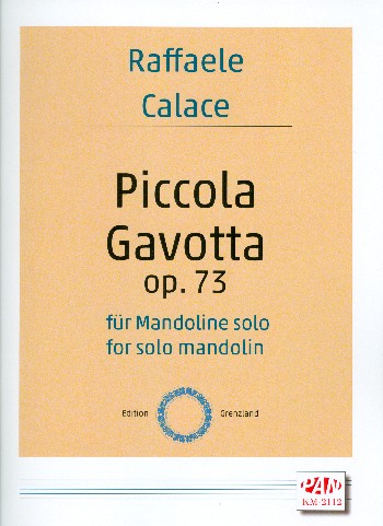 Piccola Gavotta op.73  für Mandoline  