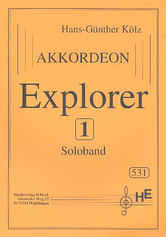 Akkordeon Explorer Band 1    