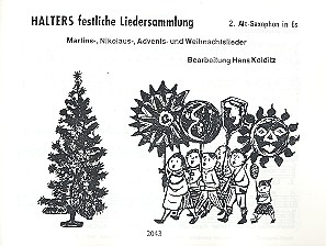 Halters festliche Liedersammlung&nbsp;&nbsp;für Blasorchester&nbsp;&nbsp;Altsaxophon 2