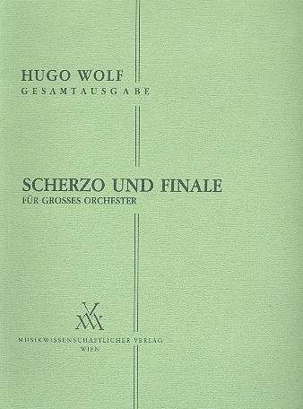 Scherzo und Finale  für Orchester  Jancik, Hans, ed