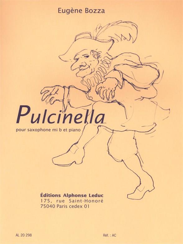 Pulcinella pour saxophone alto&nbsp;&nbsp;et piano&nbsp;&nbsp;