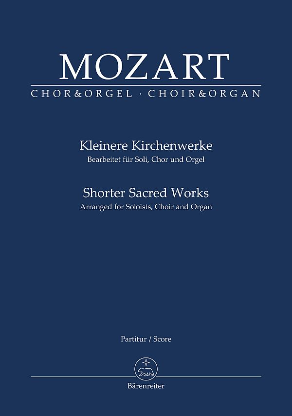 Kleinere Kirchenwerke bearbeitet für&nbsp;&nbsp;Soli, Chor und Orgel, Partitur (lat)&nbsp;&nbsp;