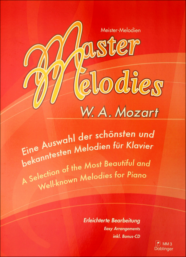 Meister-Melodien (+CD) für Klavier&nbsp;&nbsp;Erleichterte Bearbeitung&nbsp;&nbsp;Master melodies, easy arrangements
