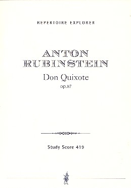 Don Quixote op.87 Musikalisches  Charakterbild für Orchester  Studienpartitur
