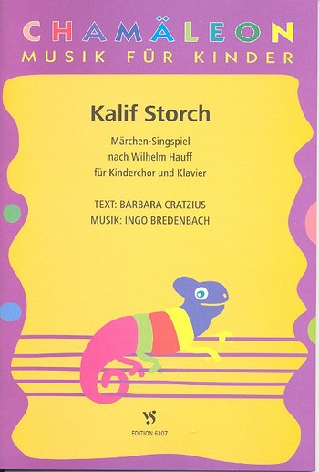Kalif Storch &nbsp;&nbsp;für Kinderchor und Klavier&nbsp;&nbsp;Partitur