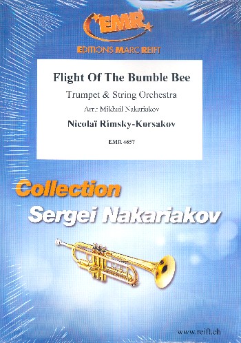 Der Hummelflug für Trompete&nbsp;&nbsp;und Streichorchester&nbsp;&nbsp;Partitur und Stimmen